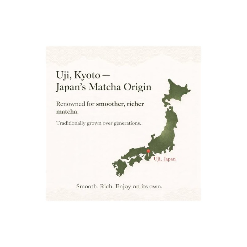 Organic Japanese Ceremonial Grade Matcha Powder - 3oz Tin