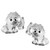 Clever Schmuck Silver Little Children's Earrings as Stud Earrings Mini