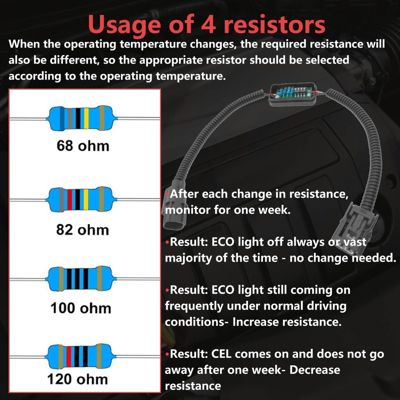 VCM Muzzler Harness Disable Kit,Fit for Honda Odyssey Ridgeline Pilot