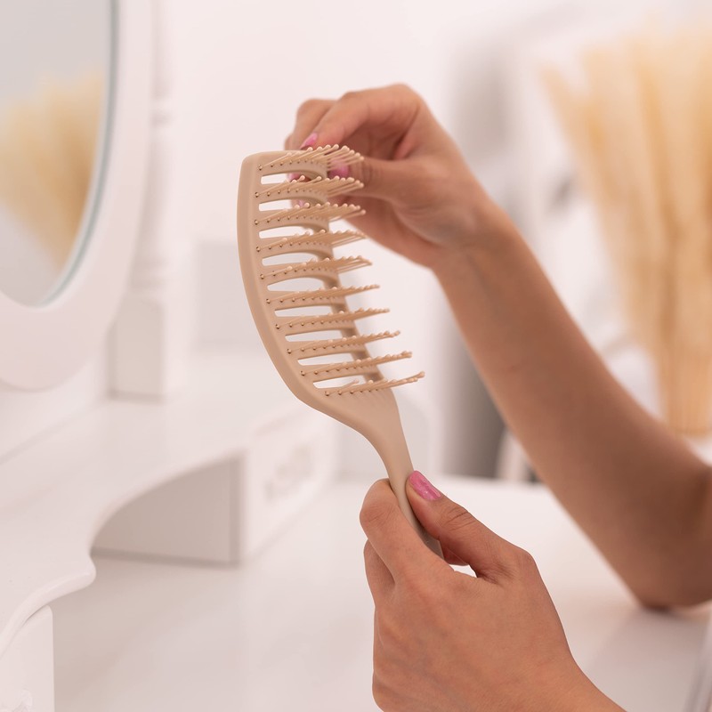 Andwing Paddle Brush by Shani Wigs All Hairstyle Wet Paddle