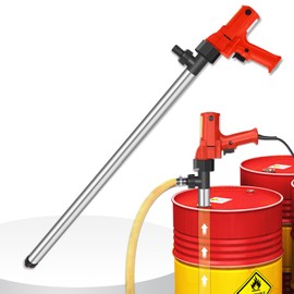 110V Electric Fuel Transfer Pump-High Power 2480W Multi-Functional Liquid Transfer Pump Includes 91CM stainless steel tube + 2M steel wire hose for Diesel,Lubricants,Water,Slightly viscous liquid