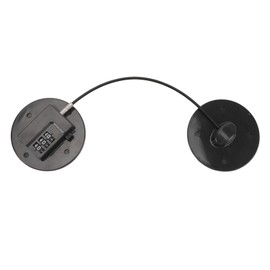 Heavy Duty Refrigerator Lock Keyless Combination Lock Security Password Lock for Small Fridge Cabinet Drawer Black