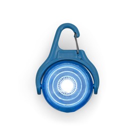 Rechargeable Adventure Light | Water Resistant Bright LED Clip-On Flashing Light for Dog Walking, Running and All Outdoor Activities (White)