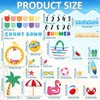 Countdown to Summer Bulletin Board Set Beach Bulletin Board Decorations