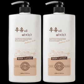 Large capacity milk body lotion highly moisturizing body cream 1000mlX2 / 대용량 우유 바디로션 고보습 바디크림 1000mlX2개