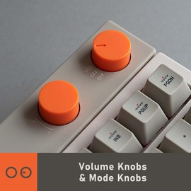 LOFREE Block Wireless Mechanical Keyboard, 98 Keys Rechargeable Hot-swappable Keyboards with 3 Types Connection for Windows, Mac OS/Rero knobs for Volume Control, Mode Shift, eyeable Panels 2025