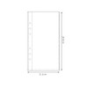 ccHuDE A6 Clear Sticker Organizer Binder Sticker Storage Display Book