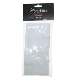 Precision Training Wristbands - White - Pack of 2