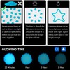 500pc Glow in The Dark Pebbles Outdoor Glow Stones for