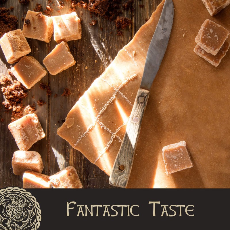 Bonnie Glen - Handmade Traditional Scottish Vanilla Fudge - Pouch