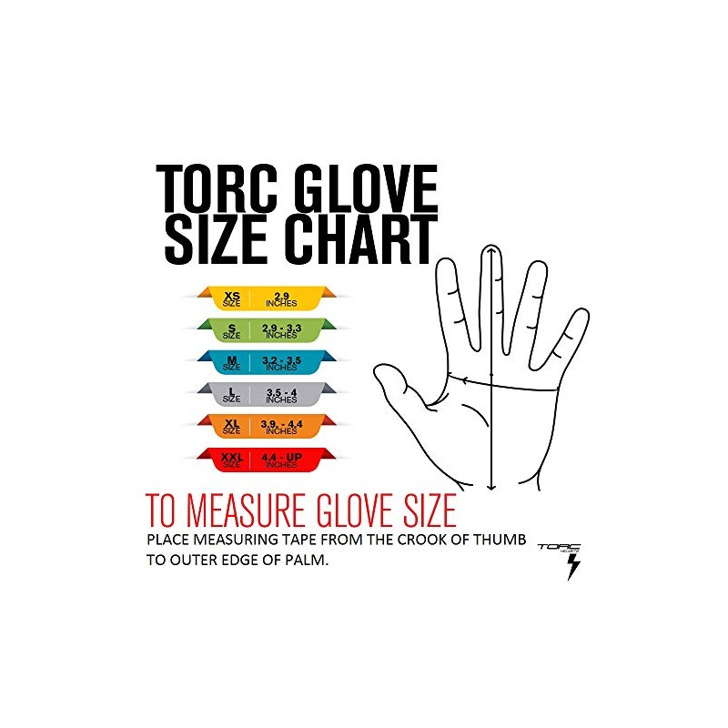 Torc TG56FUL23 Guantes, Dorado (Gold), Medium