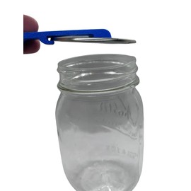 Designz3D Canning and Mason Jar Opener, Easy Release Vacuum Seal for all lids magnetic (Blue), Handheld