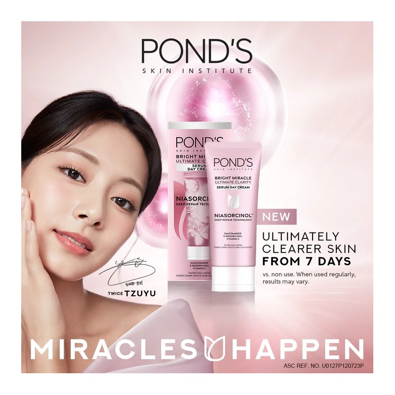 Pond’s Bright Miracle Ultimate Clarity Day Cream (Niasorcinol) 40g