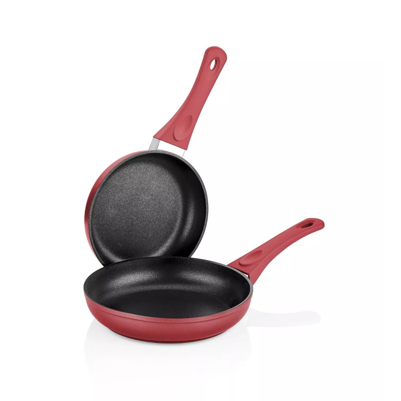 Saflon Titanium Nonstick 2-Piece Frying Pan Set PFOA Free, Dishwasher