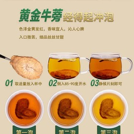 Burdock Root Tea 215g (7.58oz) Arctium lappa ，Scented Tea, natural burdock root slices，天然牛蒡 牛蒡茶
