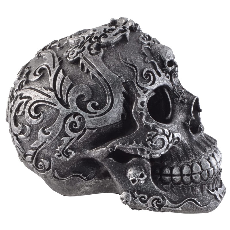 VOGLER Joh. Vogler GmbH Gothic Skull Black Skull Decorated with