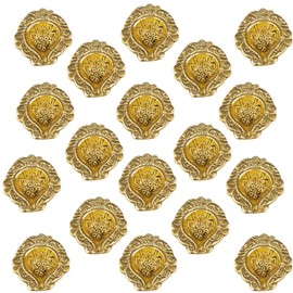 Wonder Care | Metal Gold Lamp Oil Lamps for Indoor Use Diwali Diya Lamp| Decor for Diwali| Inside Home Decorations |Table Decor Centerpiece for Diwali puja|Ganesh chaturthi|Navratri (Pack of 20)