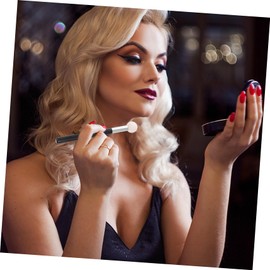 BIUDECO Ergonomic Handle Concealer Makeup Brush Pcs Round Blending Brush for Face Cream under Eye Easy to Apply