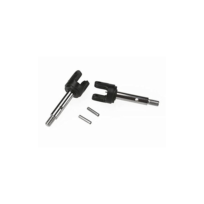 Traxxas 2753X Stub Axles Rear, Set of 2
