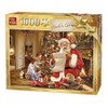 King International 5767 Santa Claus Christmas Puzzle, Santa List, 1000