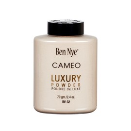 Ben Nye Cameo Bella Luxury Powder - Setting Powder for Fair to Light Skin tones - Join the Powder Revolution - Select a Size: DOME Jar (BV-30) (Talc Free)