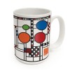 Frank Lloyd Wright Collection Mug Avery Coonley Window Design