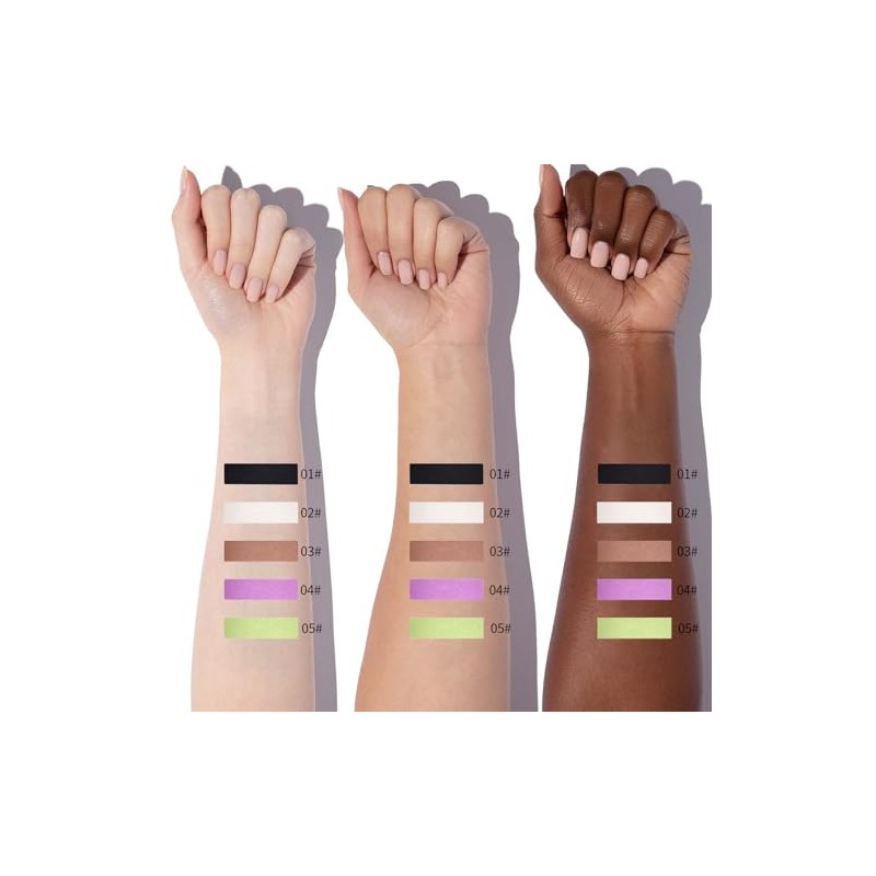 Erinde Mini Sombras Para Ojos Mate, Paleta De Sombras, 03