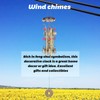 Wind Chimes for Garden Decorations, Chinese Lucky Metal Bell Wind