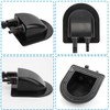 Mbsomnus 2 pieces roof feed-through motorhome cable grommet waterproof