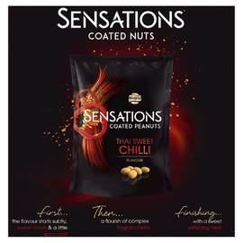 Sensations Thai Sweet Chilli Coated Sharing Peanuts 150g