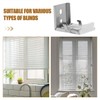 LOLIPPYY Blind Mounting Bracket, Heavy Duty Roller Mounting Hardware, Window