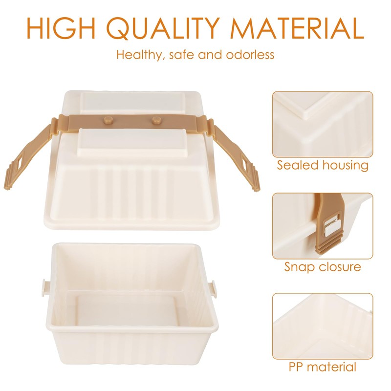 Reusable Sandwich Containers for Family Camping and Picnics - Multi-purpose