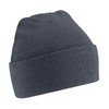 Beechfield B045 Cuffed Knitted Hat Unisex Adult - Grey -