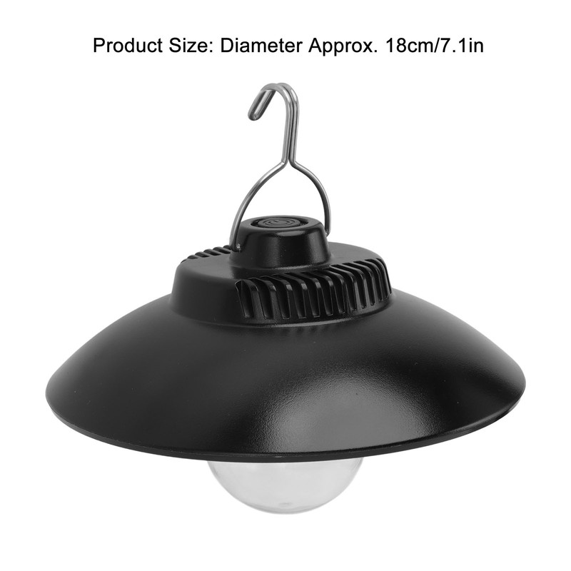Hanging LED Camping Light Warm Light Lightweight Portable USB Charging