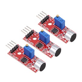 uxcell Sound Microphone Sensor Detection Module with DO AO for Arduino UNO R3 AVR PIC 3pcs