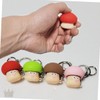 Cute mushroom character, hand movements, stress relief, clicker, keychain, bag