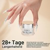 EODCI Dipping Powder 28 g, White Eggshell Dipping Powder for
