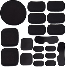 Universal Replacement Helmet Padding Pads Kits Motorcycle Outdoor ACH Football Batting Helmet Foam Pads Padding Set Mats for Fast Mich ACH USMC PASGT Helmets Accessories