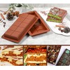 Webake The Original Deep Chocolate Bar Molds 2 Pack, 1