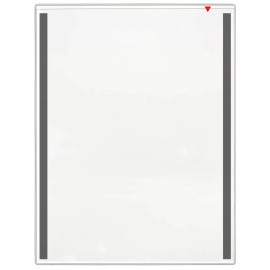 StoreSMART STORE SMART Heavy Duty Vinyl Plastic Toploaders with Magnets - 8 1/2" x 11"