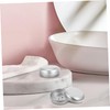 Zerodeko 2Pcs Leakproof Soap Travel Case Soap Holder with Lid