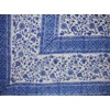 Rajasthan Block Print Tapestry Cotton Bedspread 108" x 88" Full-Queen