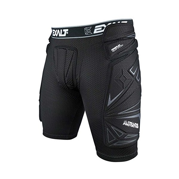 Exalt Paintball FreeFlex Slide Shorts - Black - Medium