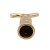 EAI Sash Window Blind Pole Hook - Polished Solid Brass