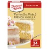 Duncan Hines French Vanilla Flavored Cake Mix, Easter Baking, 15.25