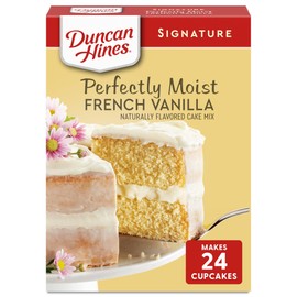 Duncan Hines French Vanilla Flavored Cake Mix, Easter Baking, 15.25 oz.