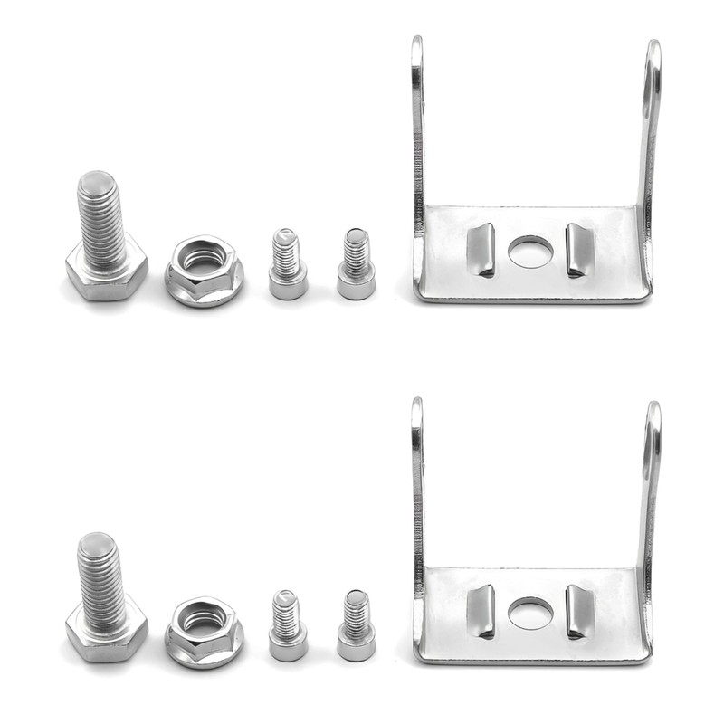 2PCS Motorcycle Spotlight Mounting Brackets Motorcycle Fog Light Brackets for