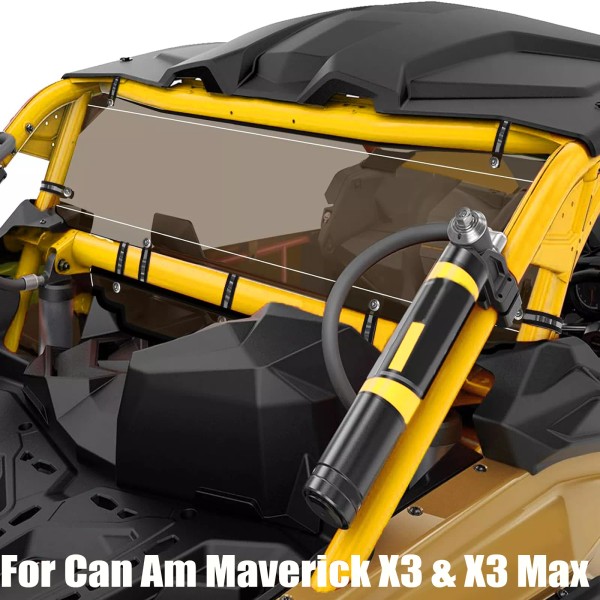 MDPROMCP Rear Windshield For Can-Am Maverick X3 900/X3 MAX X
