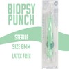 Generic Sterile Disposable Biopsy Punch Curettes, Size 6MM, Biopsy Dermal