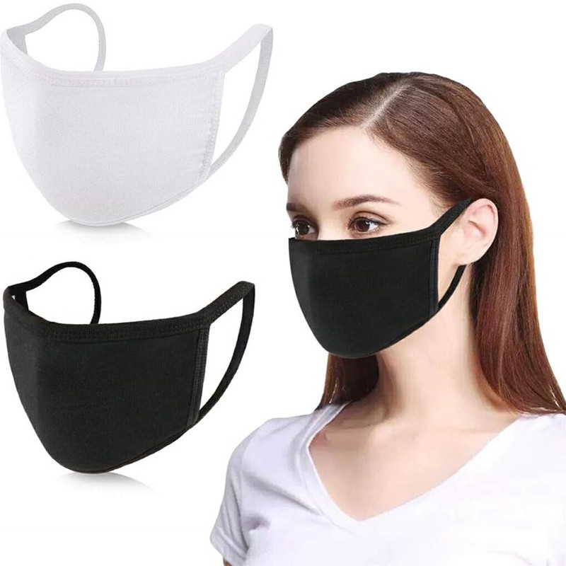 SUIOPPYUW 3pcs Safe Exquisite Craft Reusable Washable Face Mask For